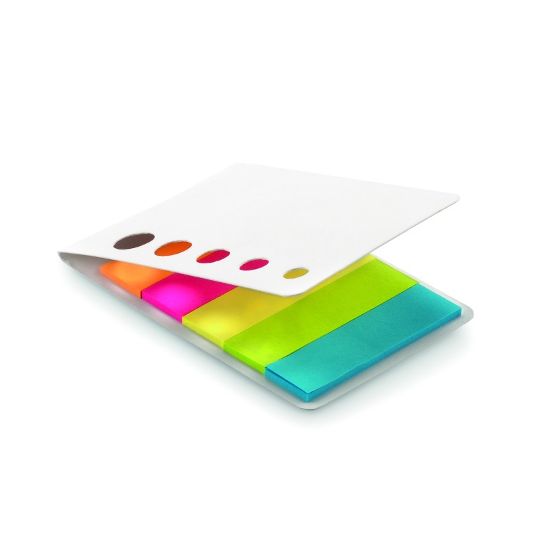 Notas adhesivas de 5 colores Memosticky