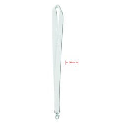 Lanyard con gancho de metal Simple Lany 20 mm