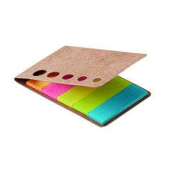 Notas adhesivas de 5 colores Memosticky