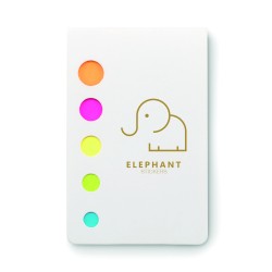 Notas adhesivas de 5 colores Memosticky