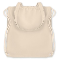 Mochila de cuerdas de lona con asas Moira