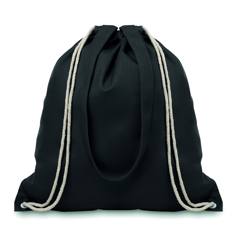 Mochila de cuerdas de lona de color con asas Moira