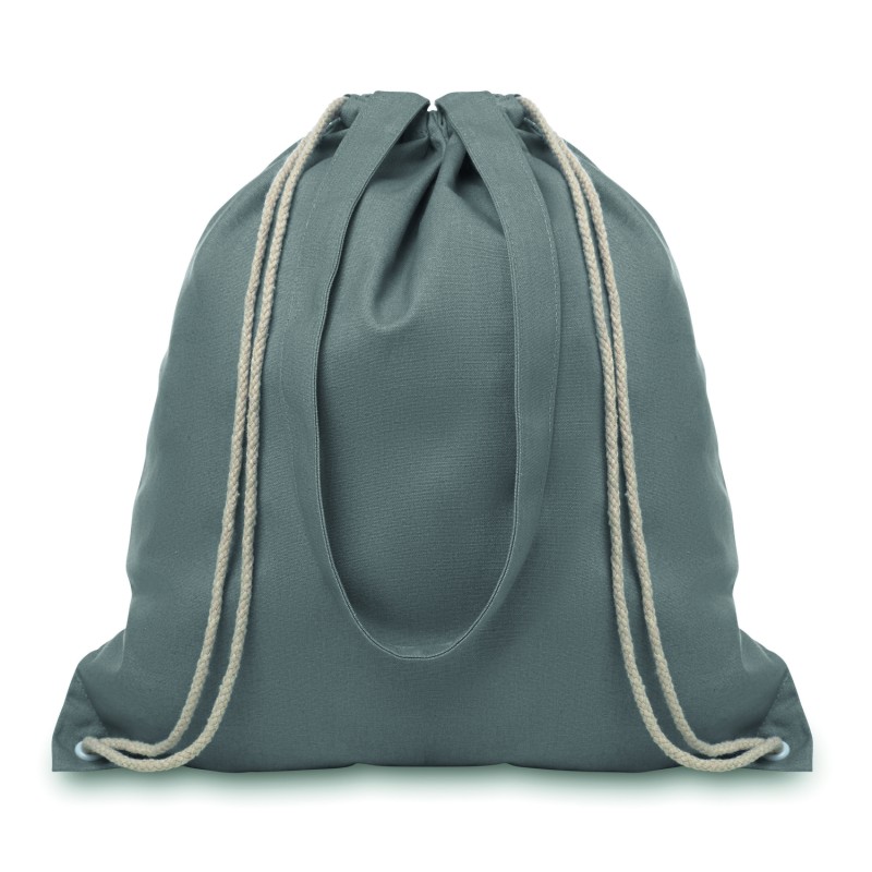 Mochila de cuerdas de lona de color con asas Moira