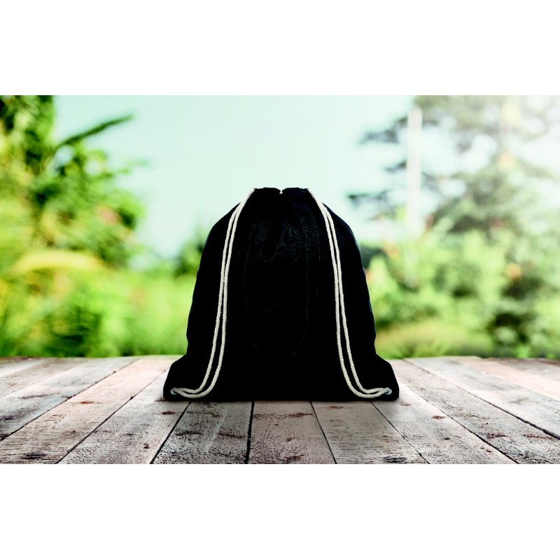 Mochila de cuerdas de lona de color con asas Moira