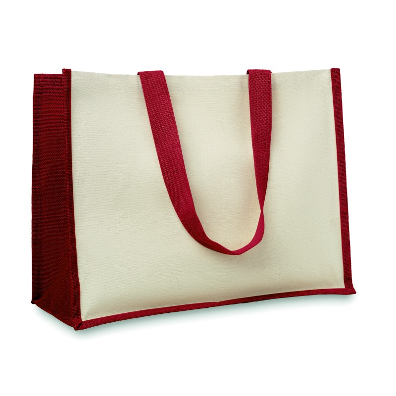 Bolsa de la compra de yute y lona Campo de Fiori