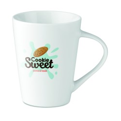 Taza cónica de porcelana Rome 250 ml