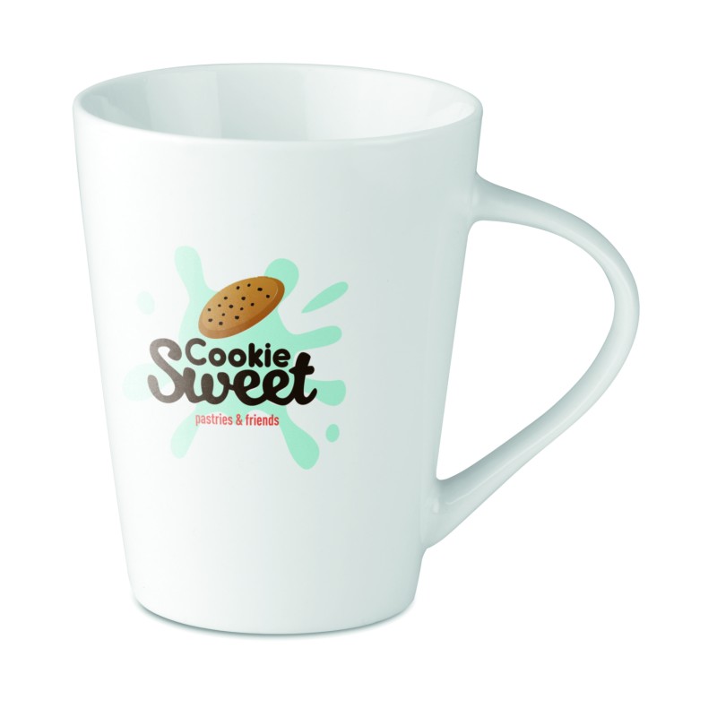 Taza cónica de porcelana Rome 250 ml