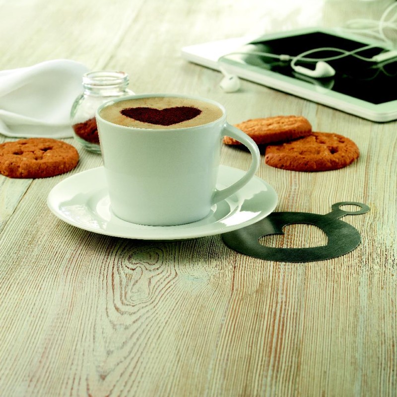 Taza de cappuccino con platito Paris 160 ml