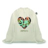 Mochila de cuerdas de algodón orgánico Organic Hundred