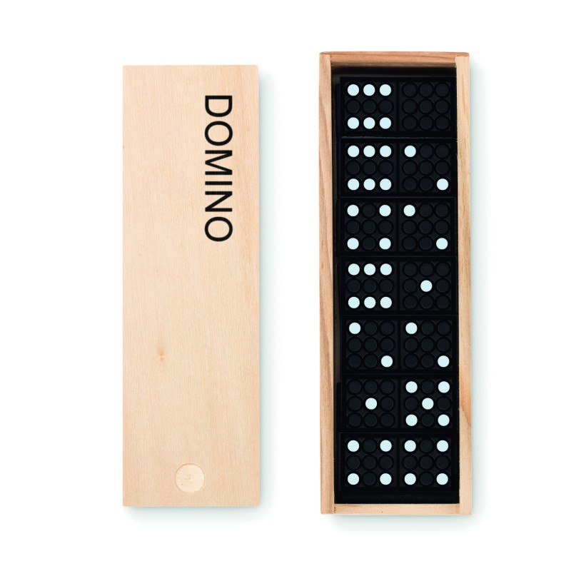 Dominó en caja de madera Domino
