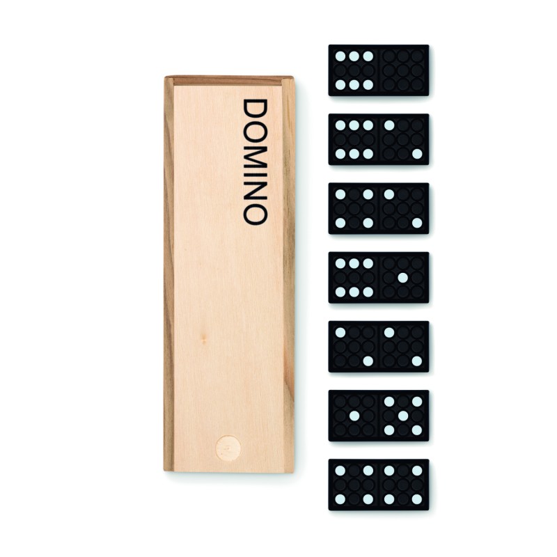 Dominó en caja de madera Domino