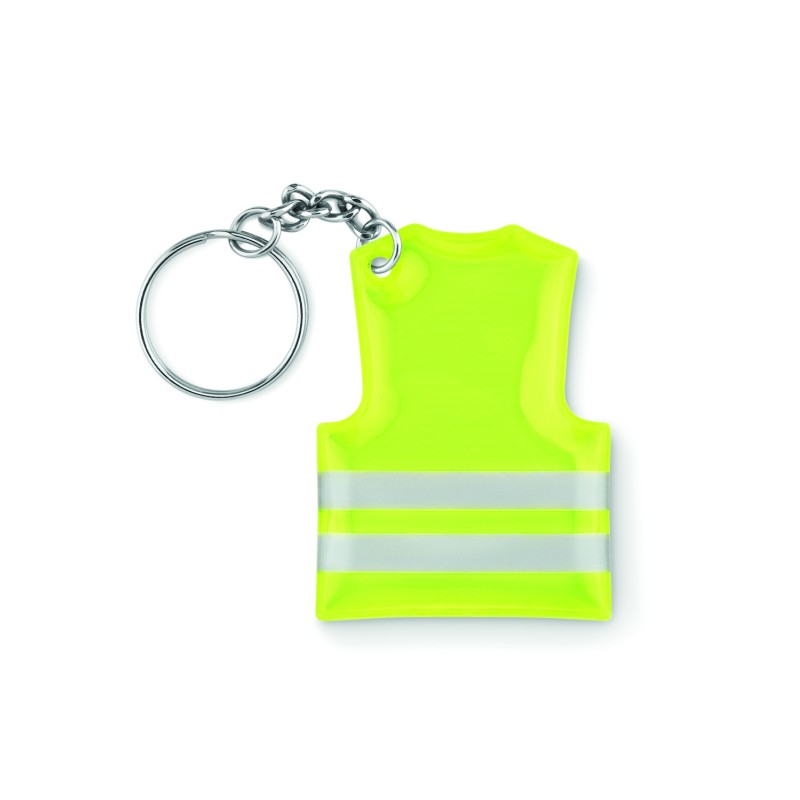 Llavero con forma de chaleco reflectante Visible Ring