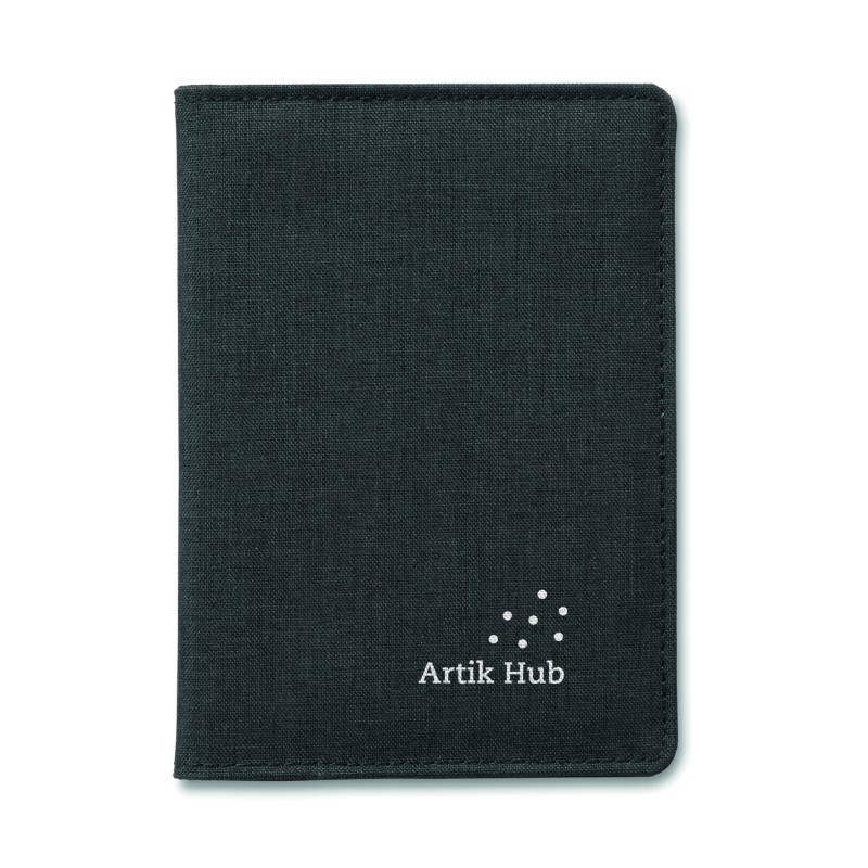 Porta pasaporte con protección RFID Shieldoc