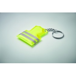 Llavero con forma de chaleco reflectante Visible Ring