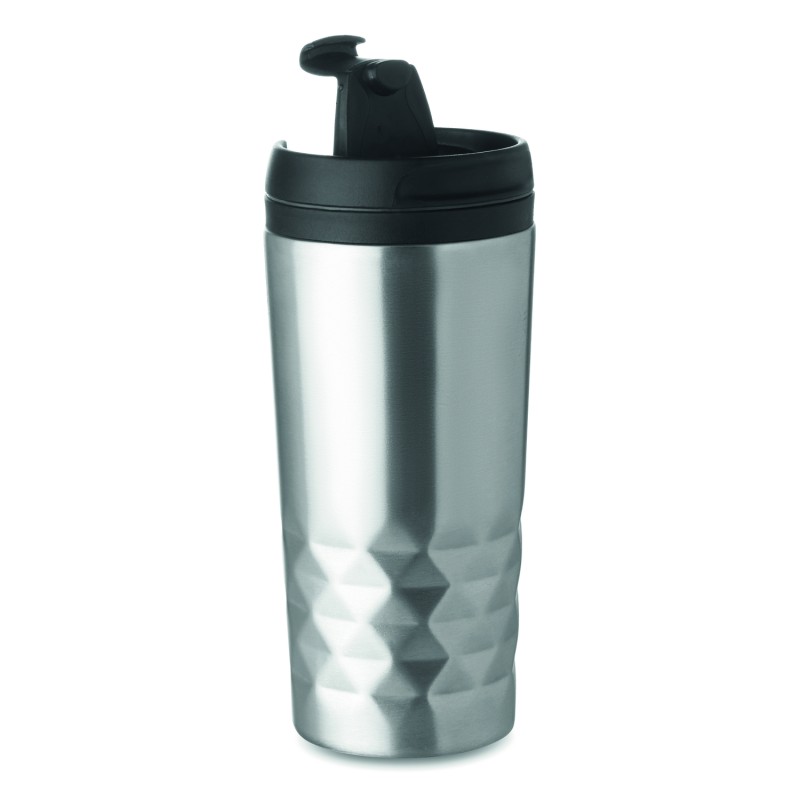 Vaso de acero inoxidable de doble pared Tampas 280 ml