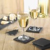 Set de 4 posavasos de pizarra Slate4