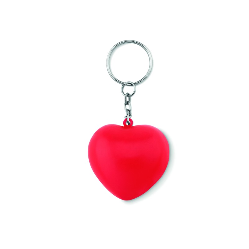 Llavero de PU con forma de corazón Lovy Ring