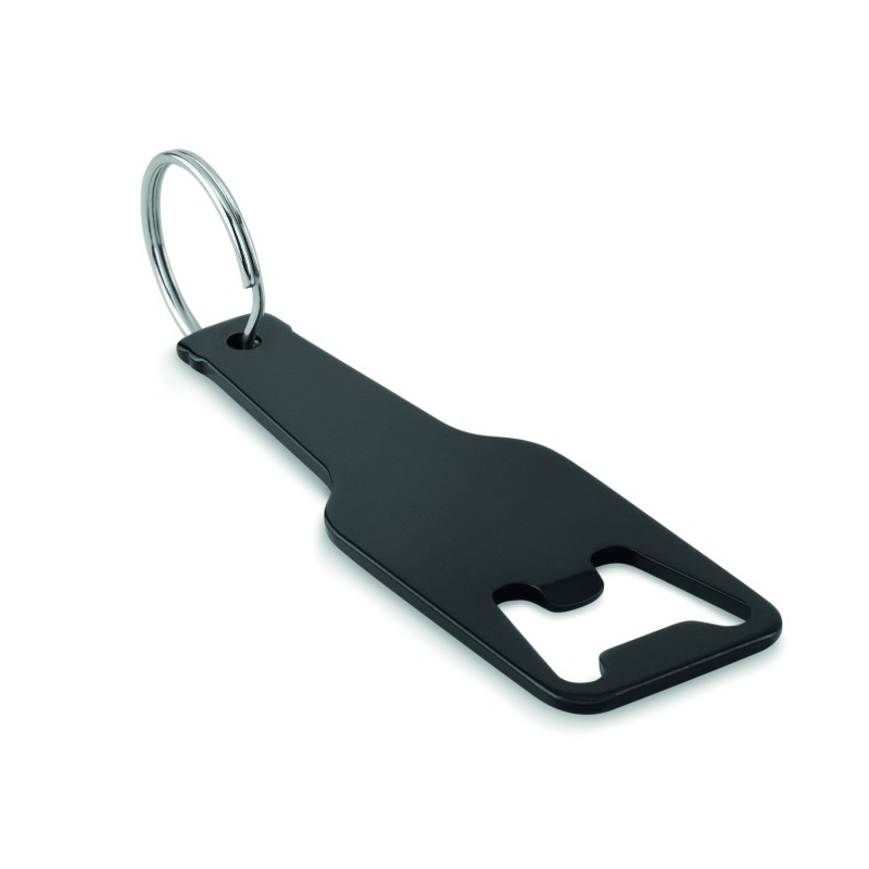 Abridor de aluminio con forma de botella Botelia