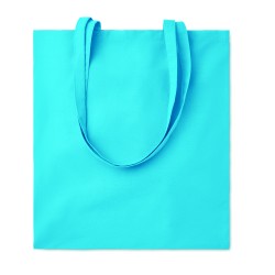 Bolsa de algodón de color con asas largas Cottonel Colour +
