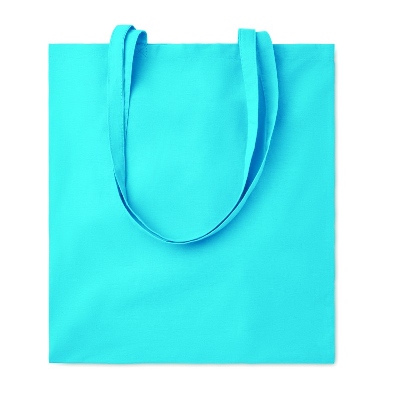 Bolsa de algodón de color con asas largas Cottonel Colour +