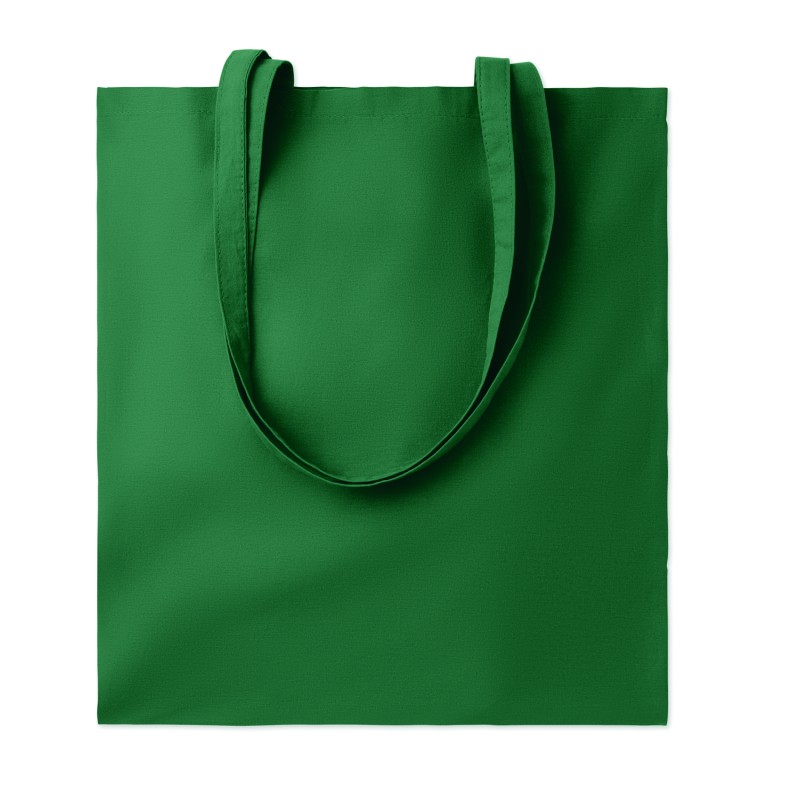 Bolsa de algodón de color con asas largas Cottonel Colour +