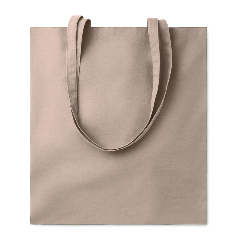 Bolsa de algodón de color con asas largas Cottonel Colour +