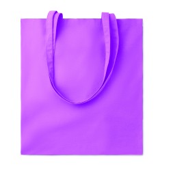 Bolsa de algodón de color con asas largas Cottonel Colour +