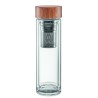 Botella de cristal con infusor Batumi Glass 400 ml