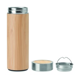 Termo de bambú de doble capa Batumi 400 ml