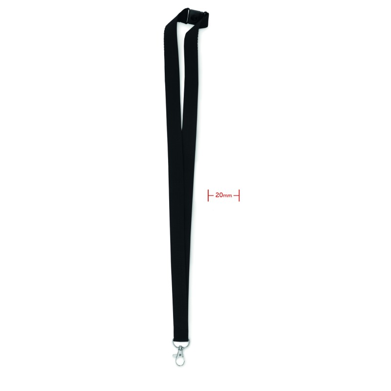 Lanyard con cierre de seguridad Pany 20 mm