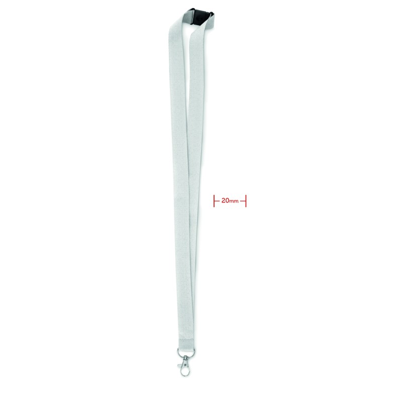 Lanyard con cierre de seguridad Pany 20 mm