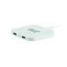 Base de carga inalámbrica 15W con hub USB Unipad