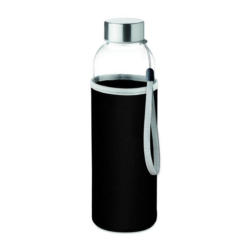 Botella de cristal con funda Utah Glass 500 ml