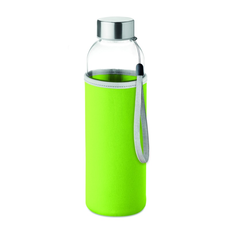 Botella de cristal con funda Utah Glass 500 ml