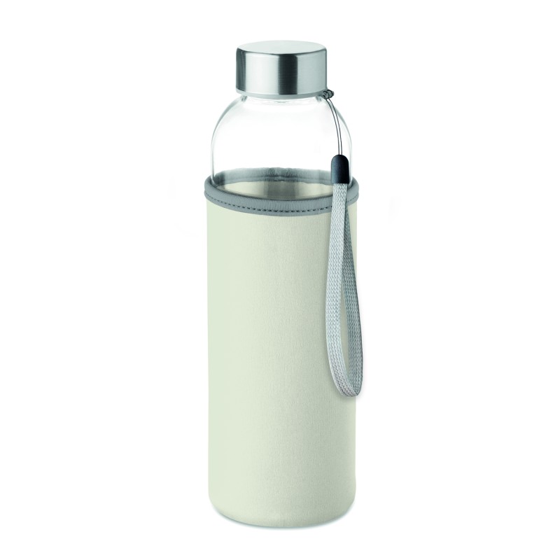 Botella de cristal con funda Utah Glass 500 ml