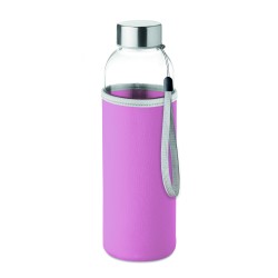 Botella de cristal con funda Utah Glass 500 ml