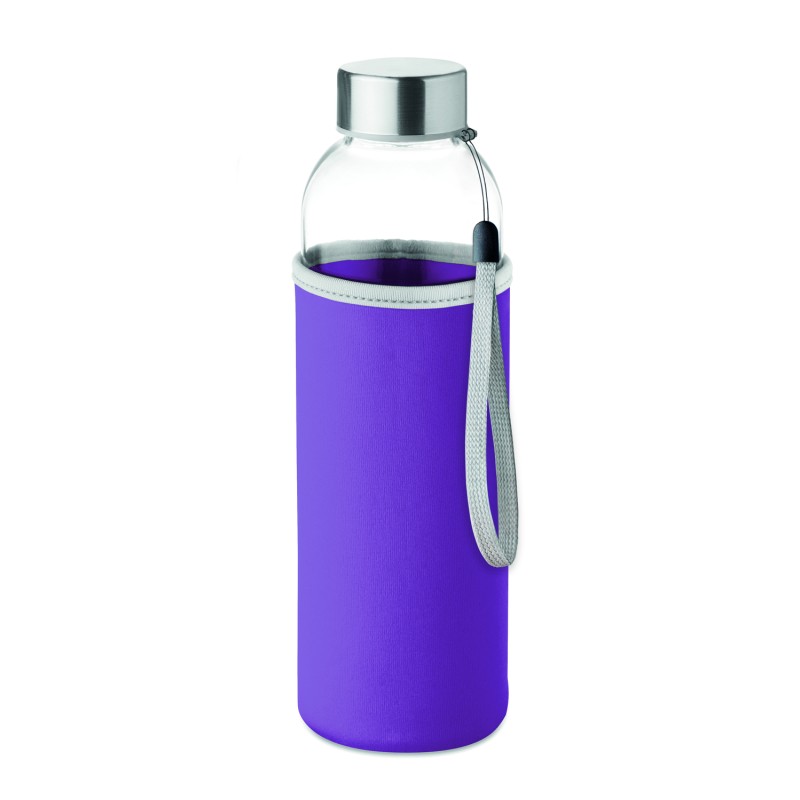 Botella de cristal con funda Utah Glass 500 ml