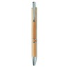Bolígrafo de bambú con pulsador Bern Bamboo