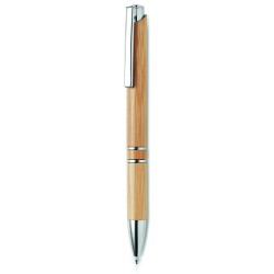 Bolígrafo de bambú con pulsador Bern Bamboo