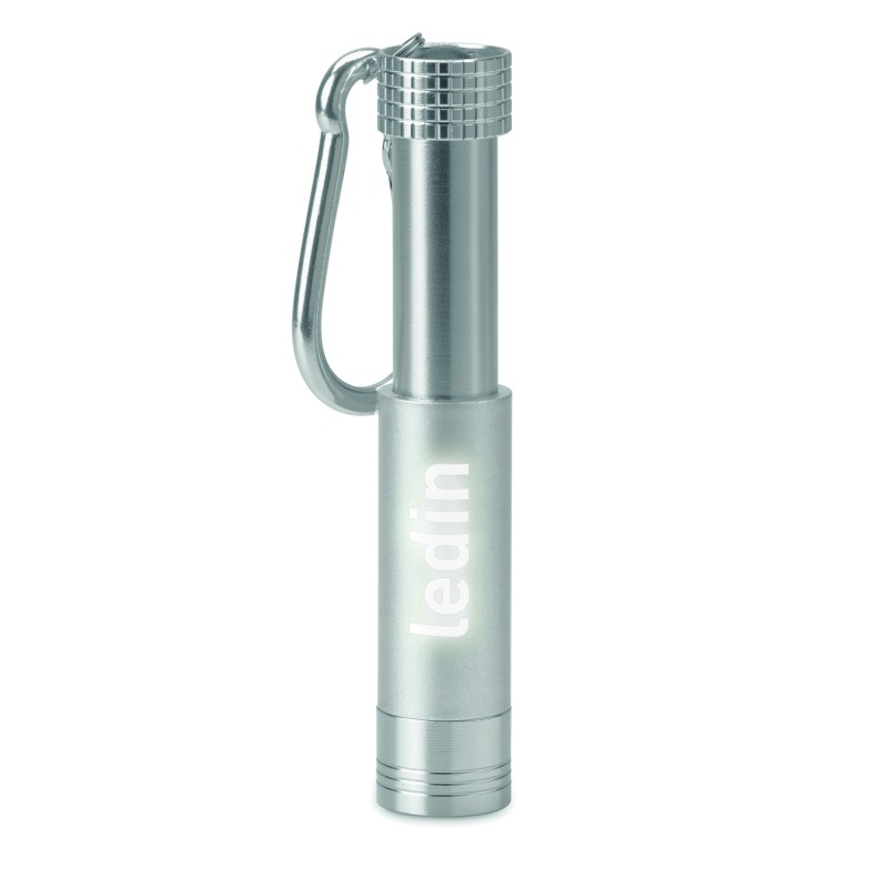 Llavero linterna LED de aluminio Pop Light