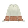 Mochila de cuerdas de algodón con corcho Illa