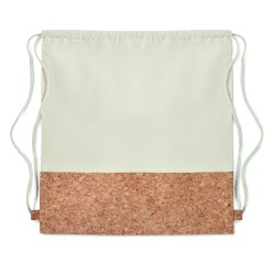 Mochila de cuerdas de algodón con corcho Illa