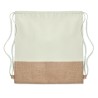 Mochila de cuerdas de algodón y yute India