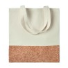 Bolsa de algodón con base de corcho Illa Tote