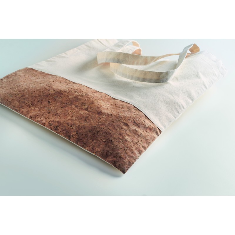 Bolsa de algodón con base de corcho Illa Tote