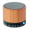 Altavoz inalámbrico de bambú Round Bamboo