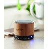 Altavoz inalámbrico de bambú Round Bamboo