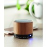 Altavoz inalámbrico de bambú Round Bamboo