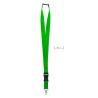 Lanyard de 25 mm con mosquetón Wide Lany