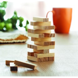 Juego de torre de madera Pisa